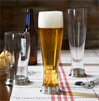 Match Pewter Pilsner Glass Set