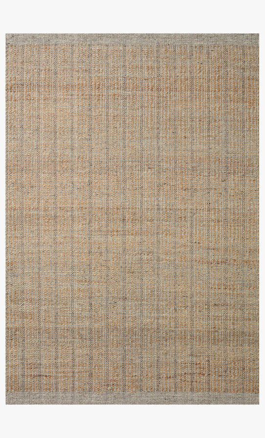 Jean Stoffer x Loloi Cornwall Rug - Light Grey Natural