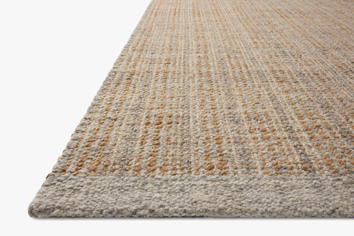 Jean Stoffer x Loloi Cornwall Rug - Light Grey Natural