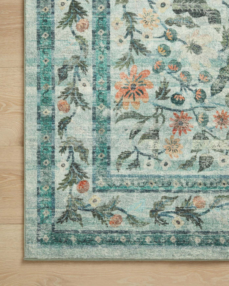 Rifle Paper Co x Loloi Courtyard Rug - Eve Sage