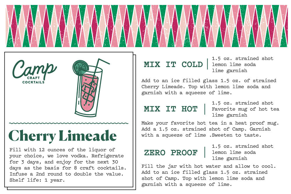 Camp Craft Cherry Limeade Infusion Kit