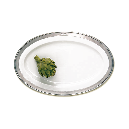 Match Pewter Convivio Oval Serving Platter - Large