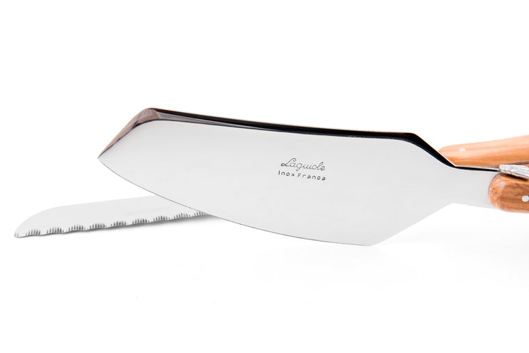 Laguiole Cake Set - Olivewood