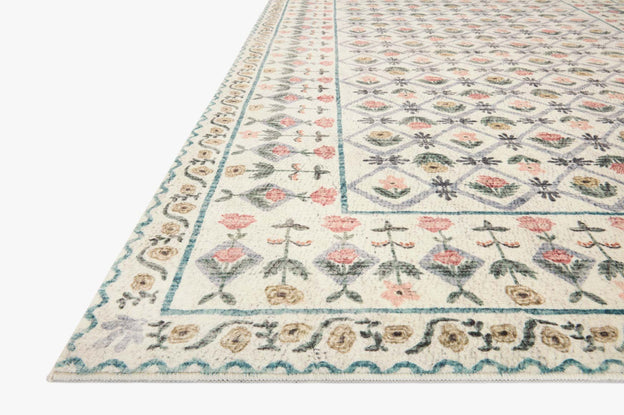 Rifle Paper Co x Loloi Eden Rug - Lattice Ivory