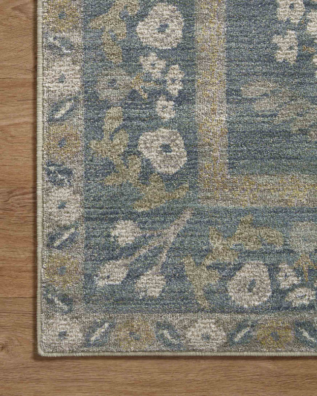 Rifle Paper Co x Loloi Fiore Rug - Florence Slate & Sage