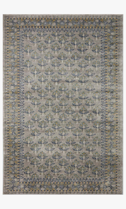 Rifle Paper Co x Loloi Fiore Rug - Forte Grey