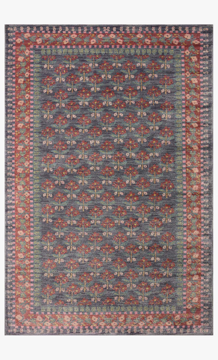 Rifle Paper Co x Loloi Fiore Rug - Forte Navy