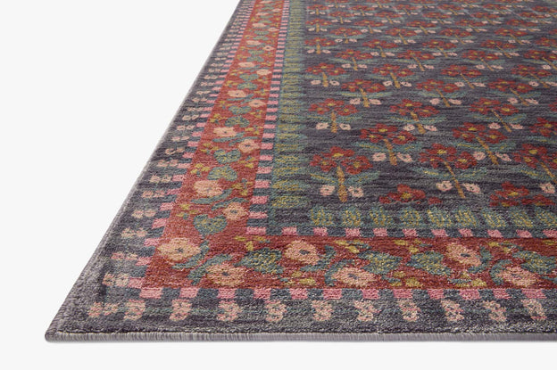 Rifle Paper Co x Loloi Fiore Rug - Forte Navy