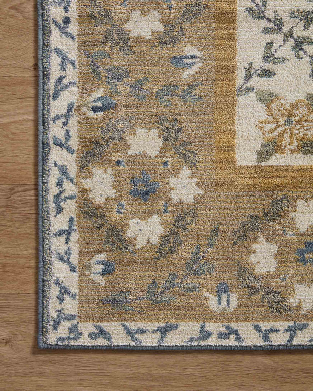 Rifle Paper Co x Loloi Fiore Rug - Belvedere Gold