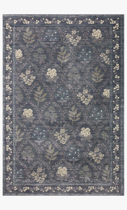 Rifle Paper Co x Loloi Fiore Rug - Hawthorne Navy