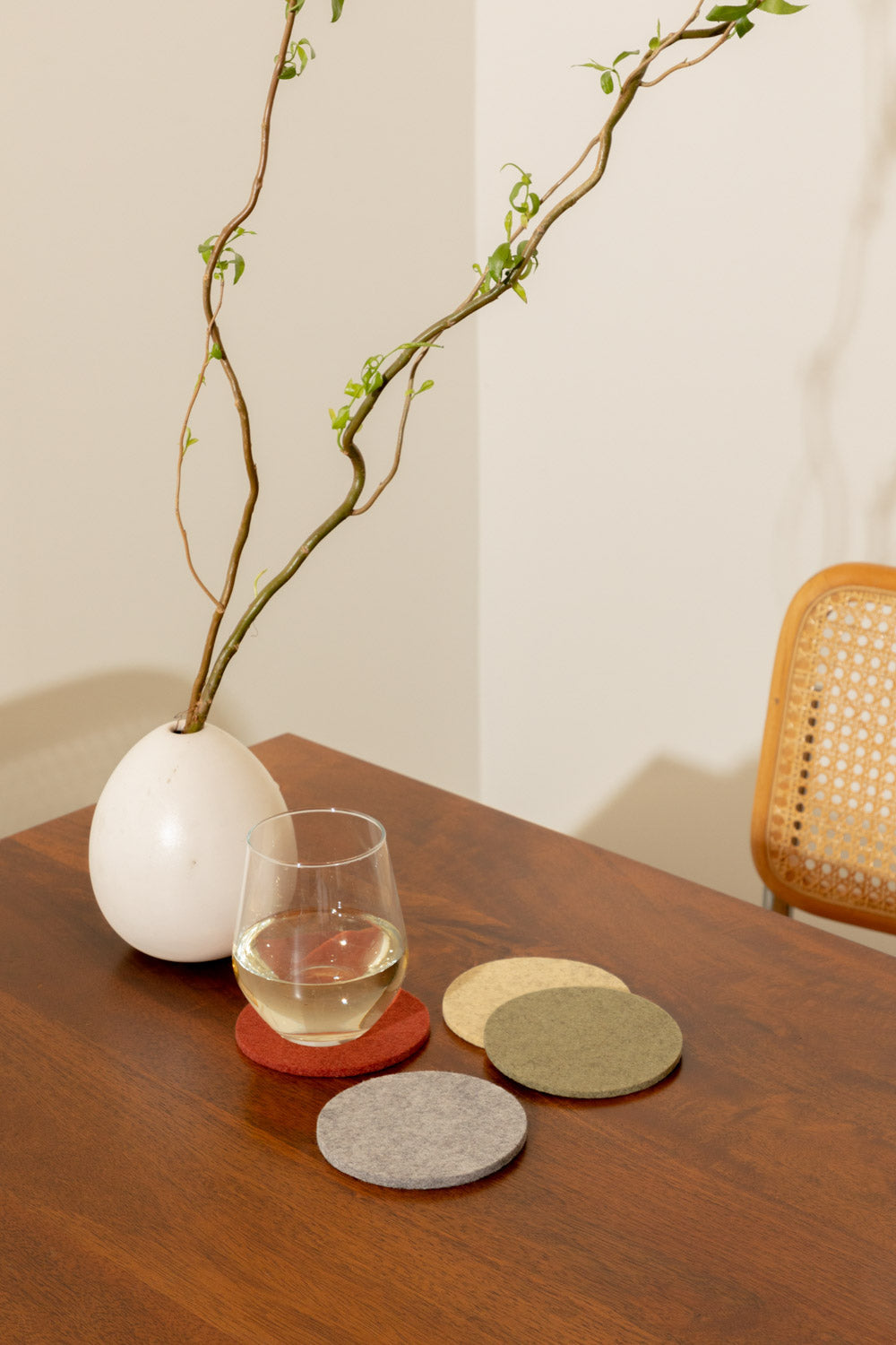 Graf Round Coaster Pack - Ikebana