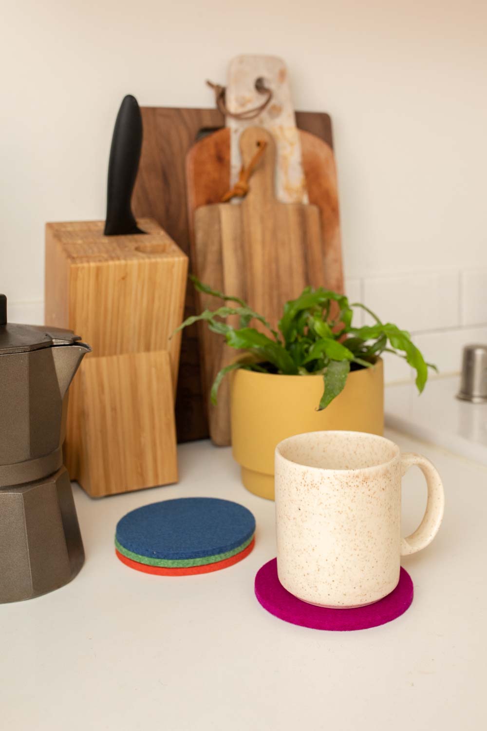 Graf Round Coaster Pack - Electric