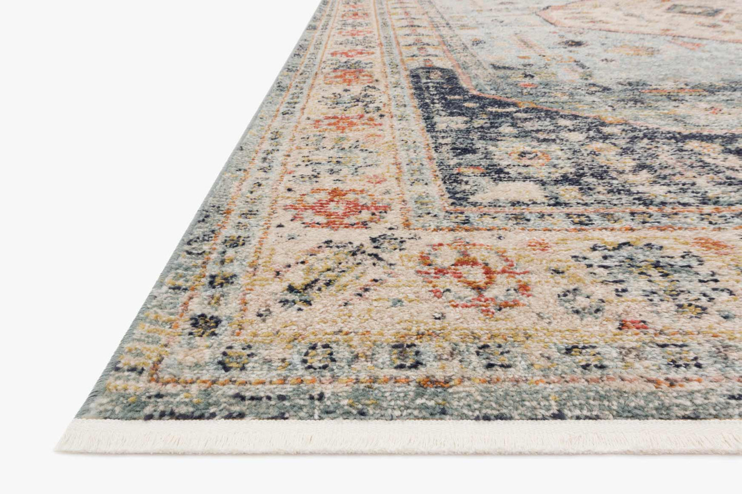 Magnolia Home x Loloi Graham Rug - Blue Antique Ivory