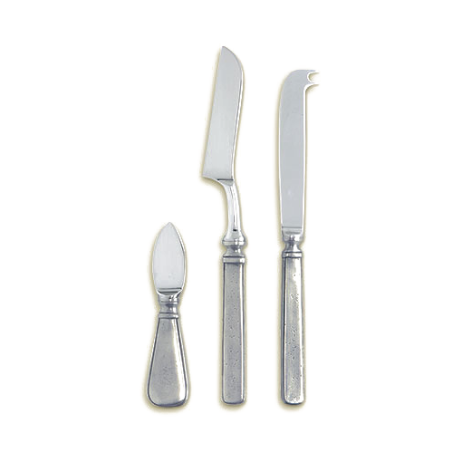 Match Pewter Gabriella Cheese Knife Set