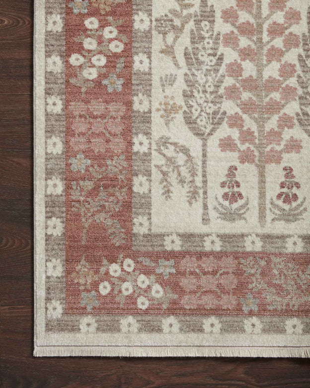 Rifle Paper Co x Loloi Holland Rug - Fenna Rust