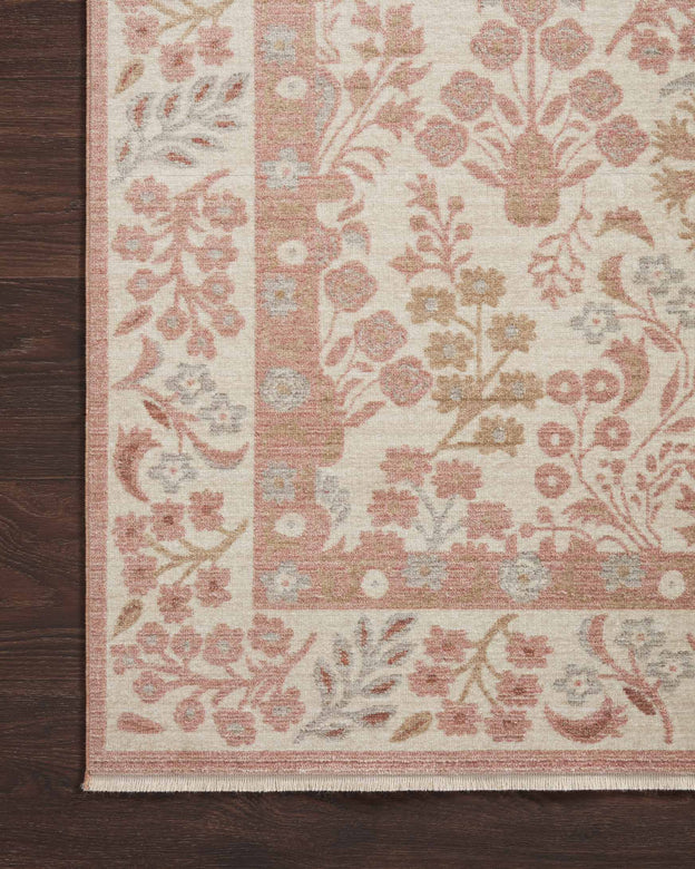 Rifle Paper Co x Loloi Holland Rug - Lotte Blush