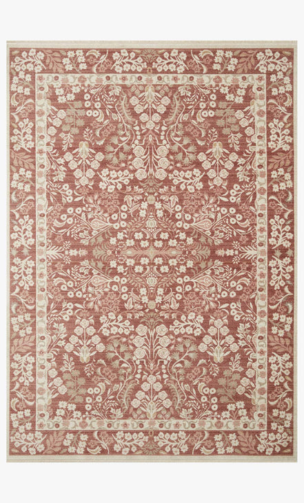Rifle Paper Co x Loloi Holland Rug - Lotte Crimson