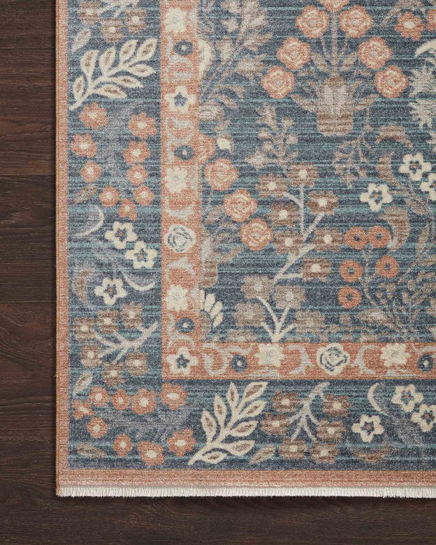 Rifle Paper Co x Loloi Holland Rug - Lotte Navy