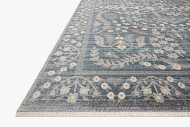 Rifle Paper Co x Loloi Holland Rug - Anika Blue