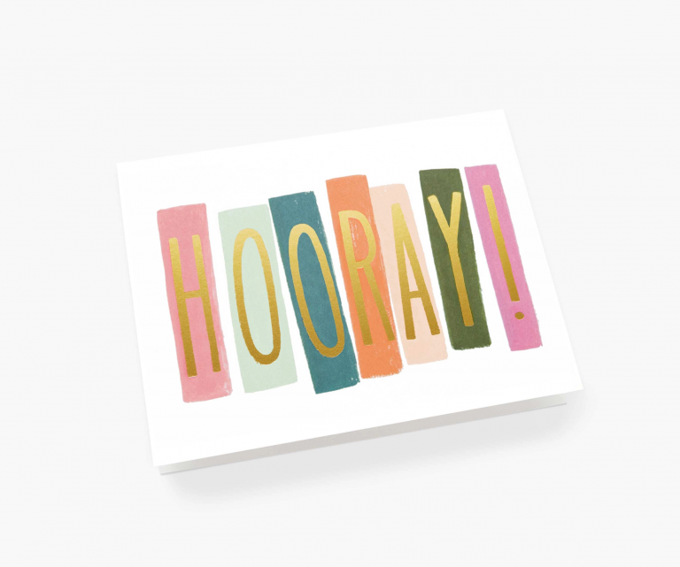 Rifle Paper Co Card - Hooray