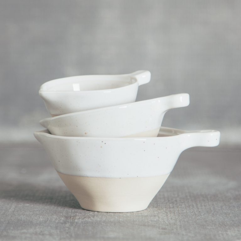 Fattoria Measuring Cup Set - White