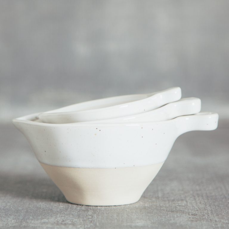 Fattoria Measuring Cup Set - White