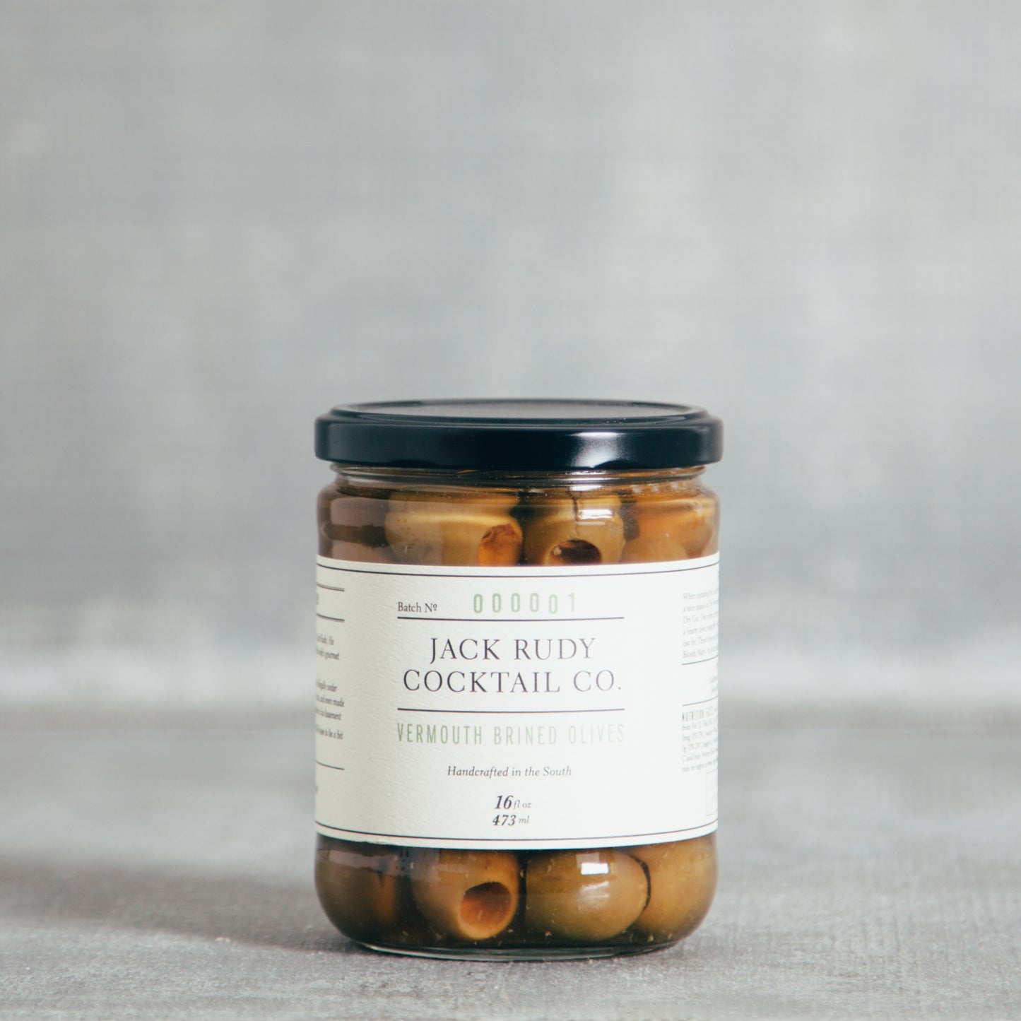 Jack Rudy Vermouth Olives