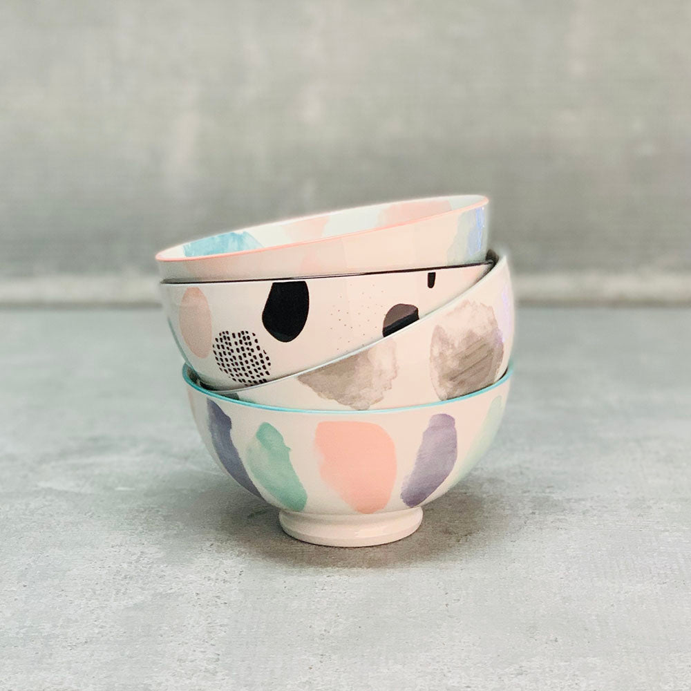 Stamped Bowl - Nimbus Gray