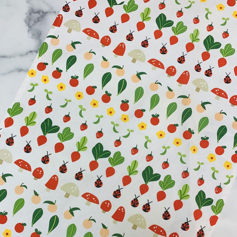 Little Vegetable Patch Tea Towel