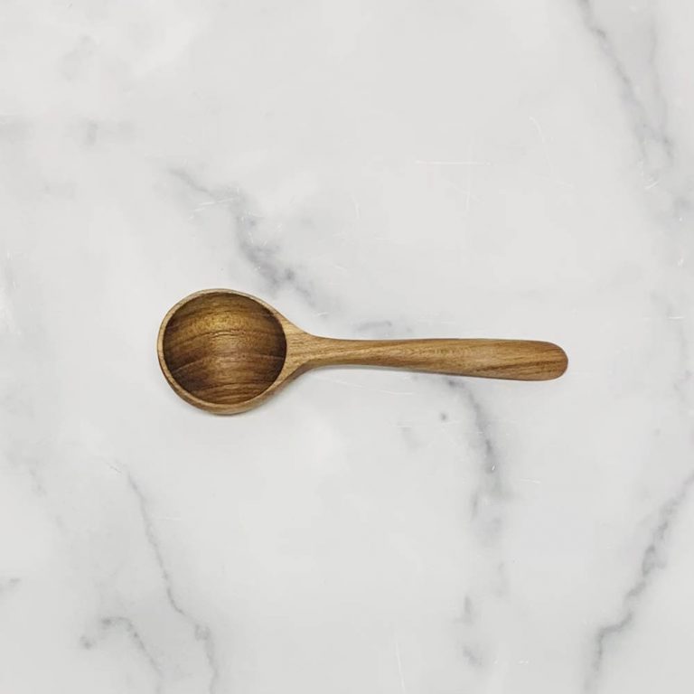 Teak Long Scoop