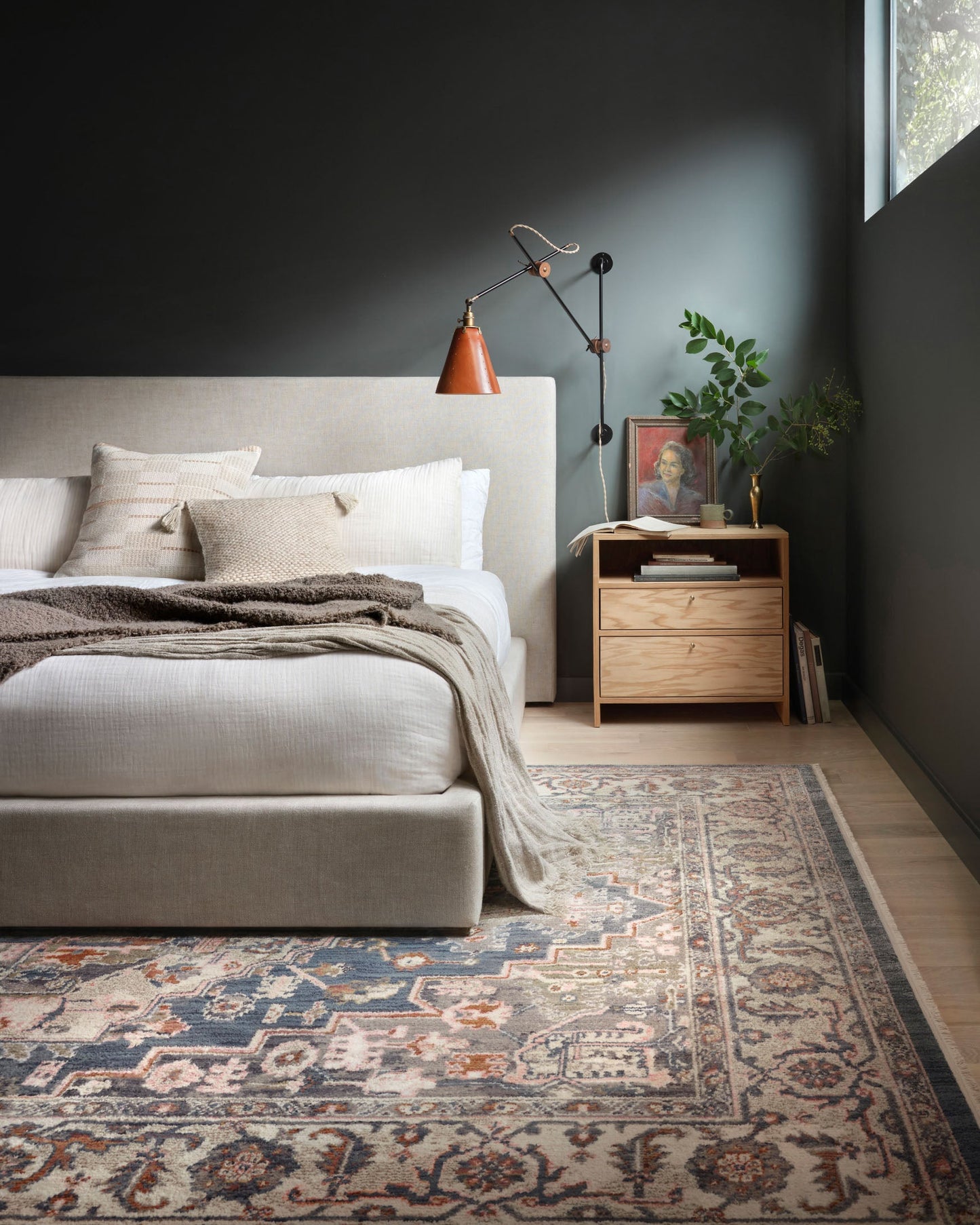 Magnolia Home x Loloi Janey Rug - Indigo Multi