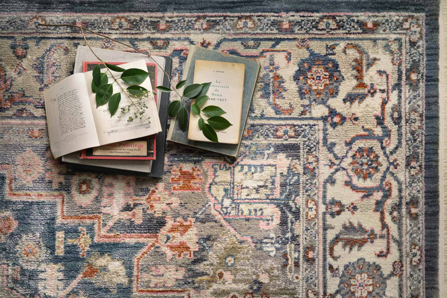 Magnolia Home x Loloi Janey Rug - Indigo Multi