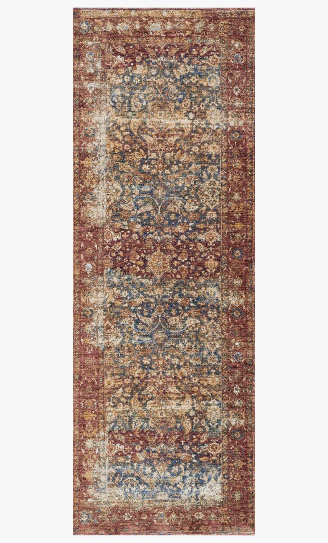 Magnolia Home x Loloi Kennedy Rug - Denim Brick