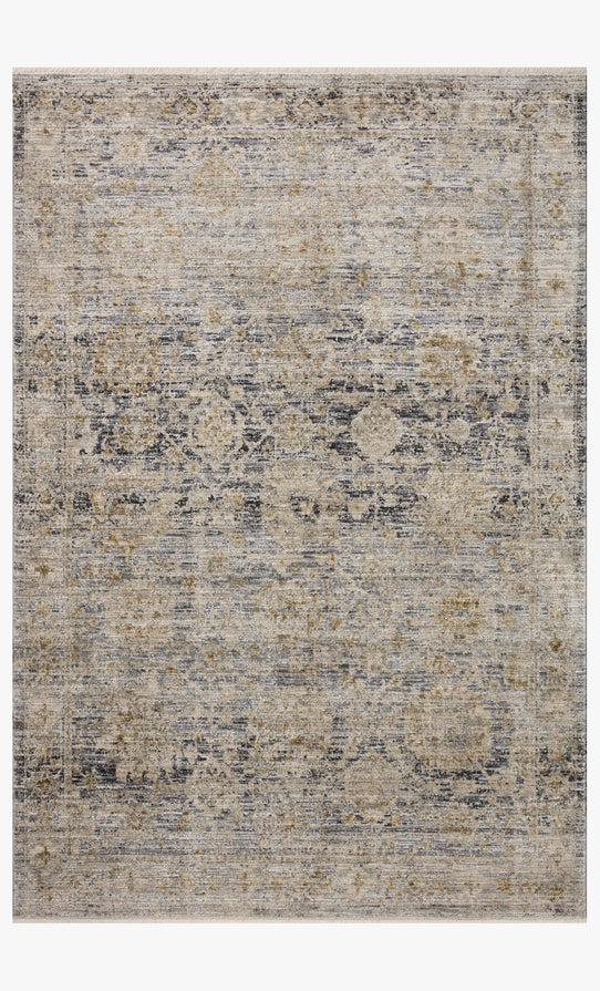 Loloi Stanley ST-03 Beige/Charcoal Closeout Area Rug - Rugs A Bound