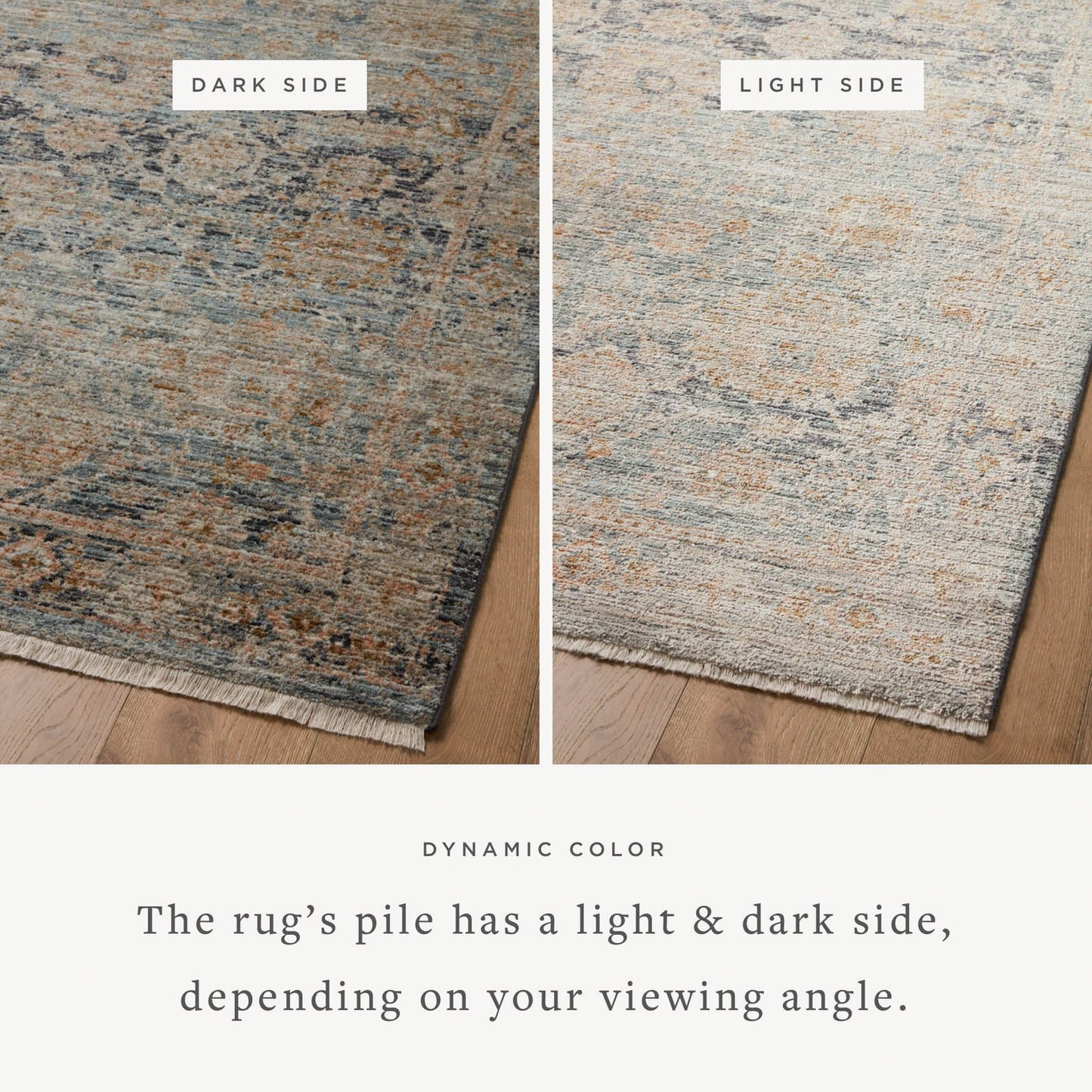 Jean Stoffer x Loloi Katherine Rug - Ocean Coral