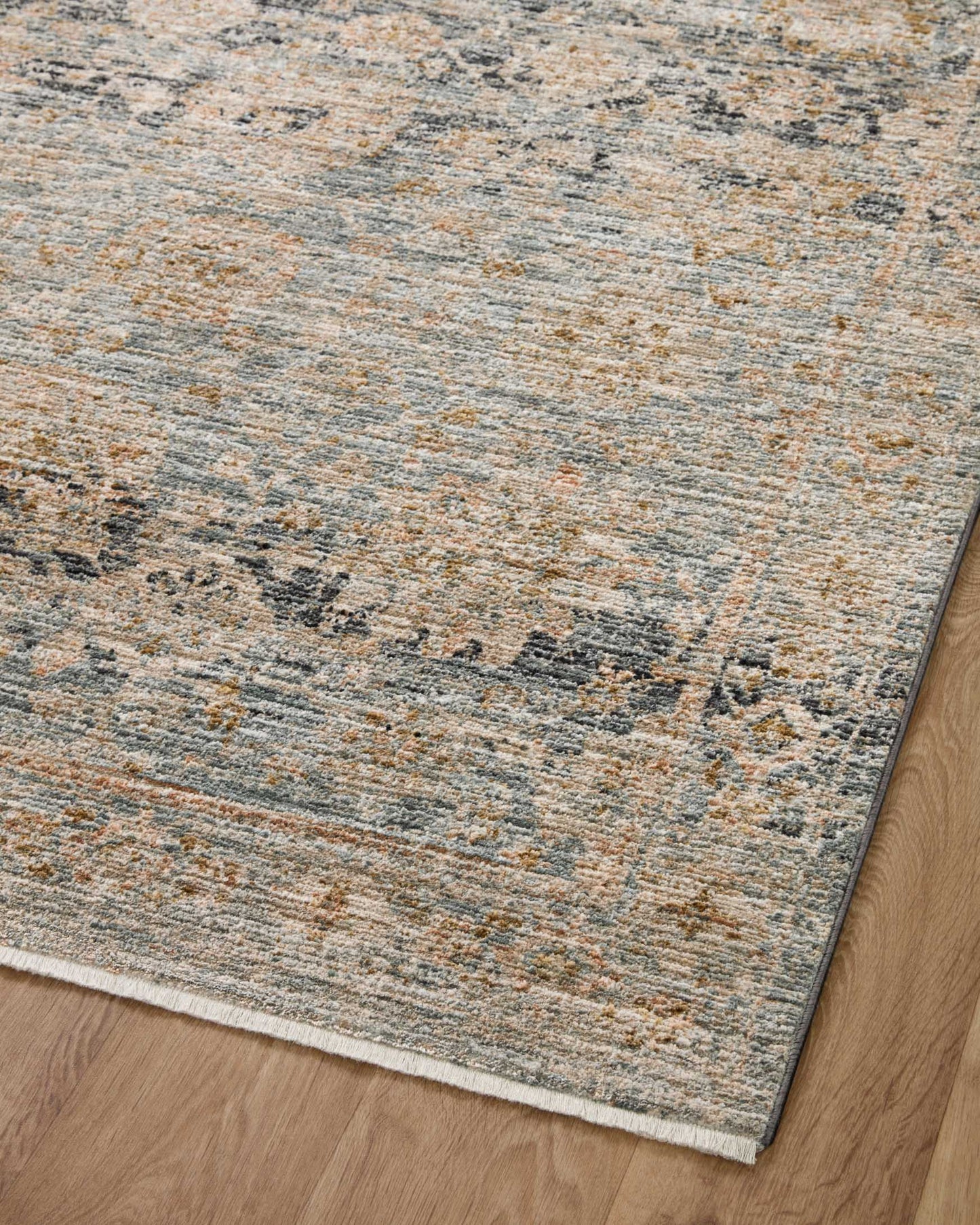 Jean Stoffer x Loloi Katherine Rug - Ocean Coral