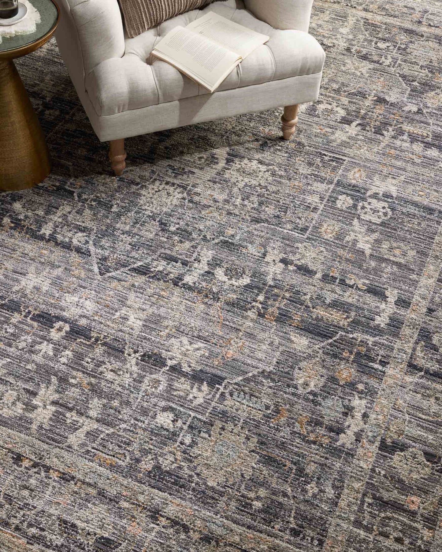 Jean Stoffer x Loloi Katherine Rug - Midnight Tobacco