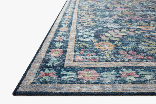 Rifle Paper Co x Loloi Maison Rug - Frances Blue Multi