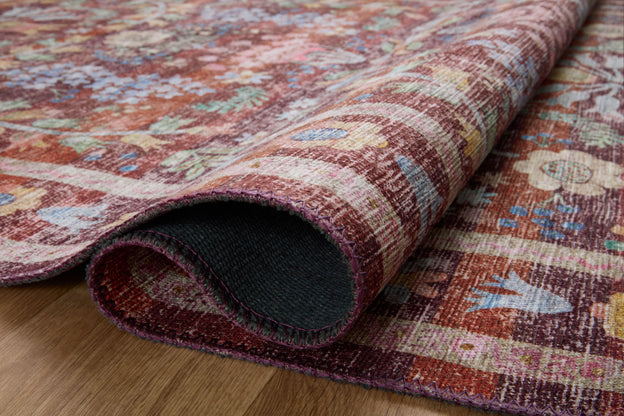 Rifle Paper Co x Loloi Maison Rug - Frances Burgundy