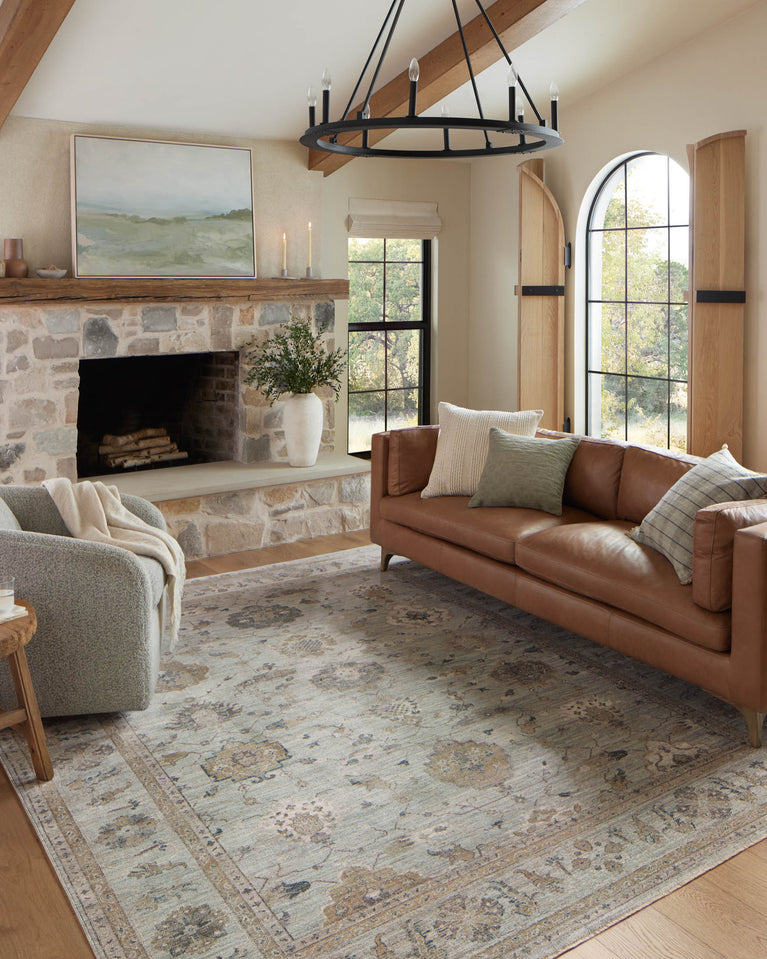 Magnolia Home x Loloi Millie Rug - Sky Gold