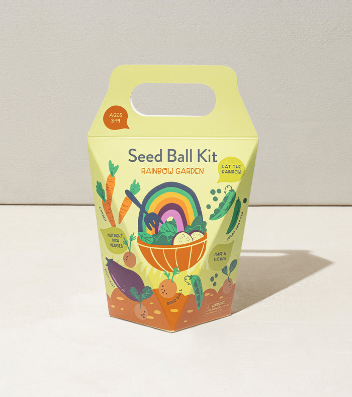 Seed Ball Kit - Rainbow Garden - Final Sale