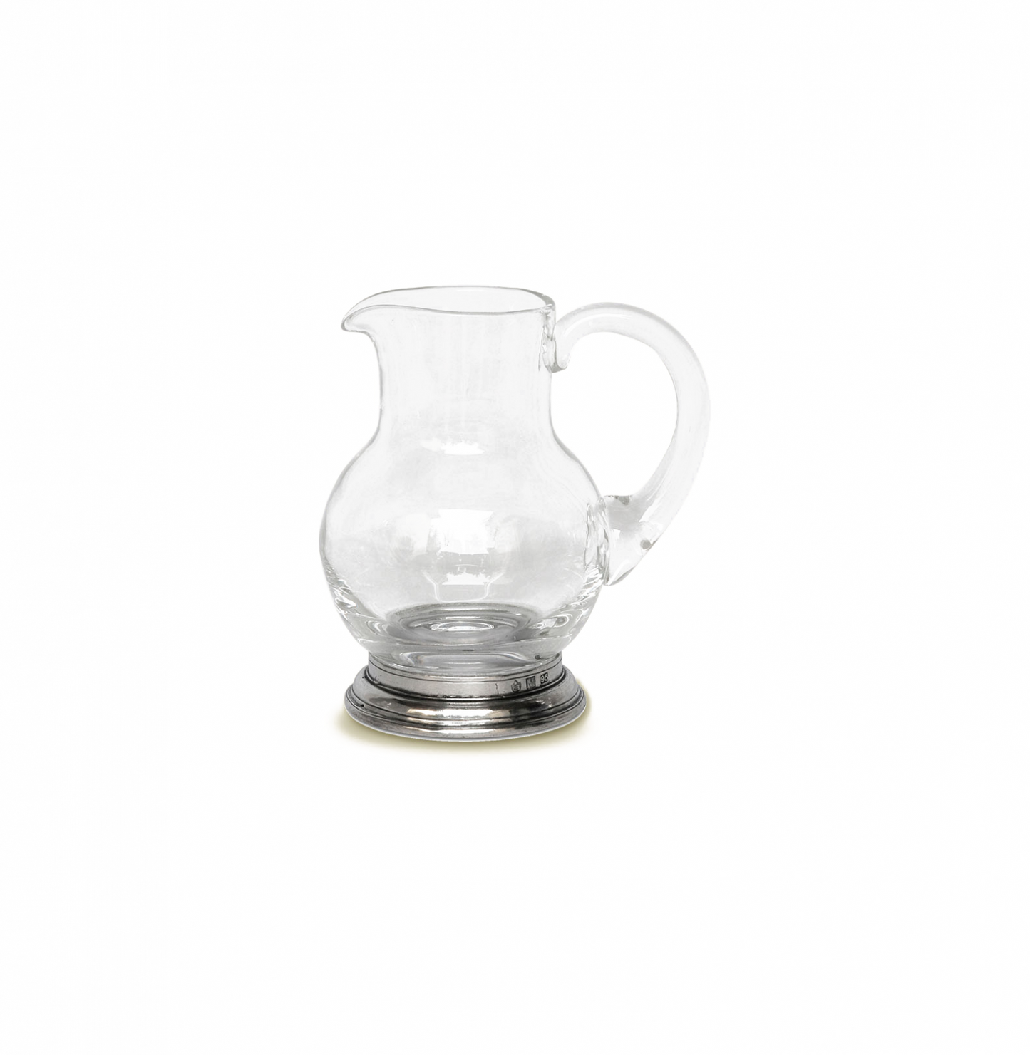 Match Pewter Quarter Litre Glass Pitcher