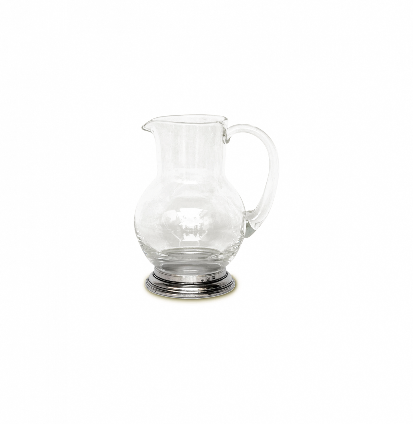Match Pewter Half Litre Glass Pitcher
