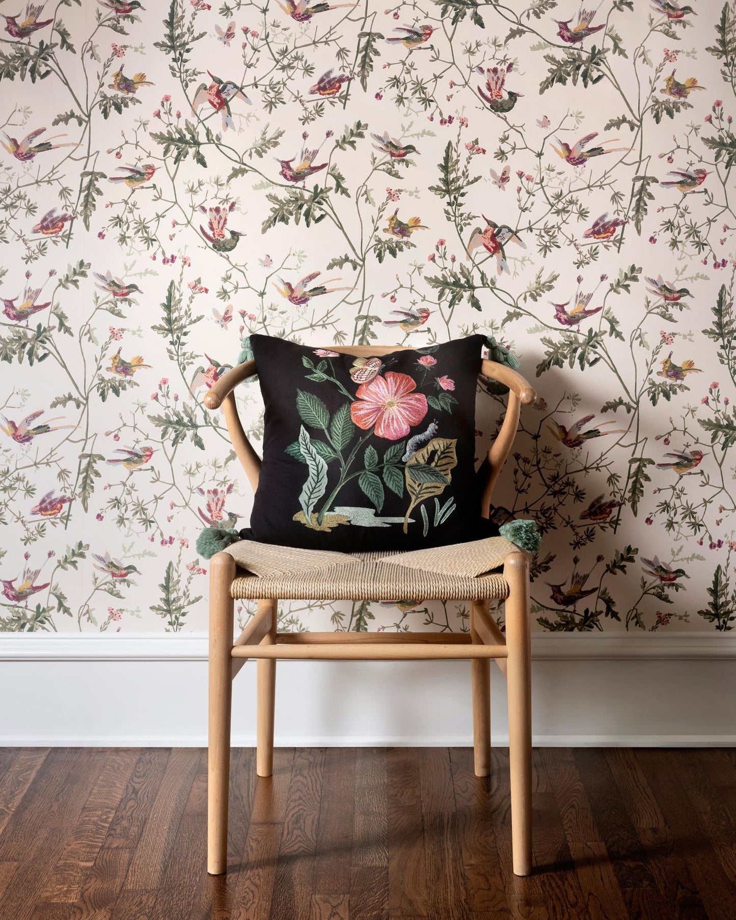 Rifle Paper Co x Loloi Garden Rose Pillow (Set of 2)