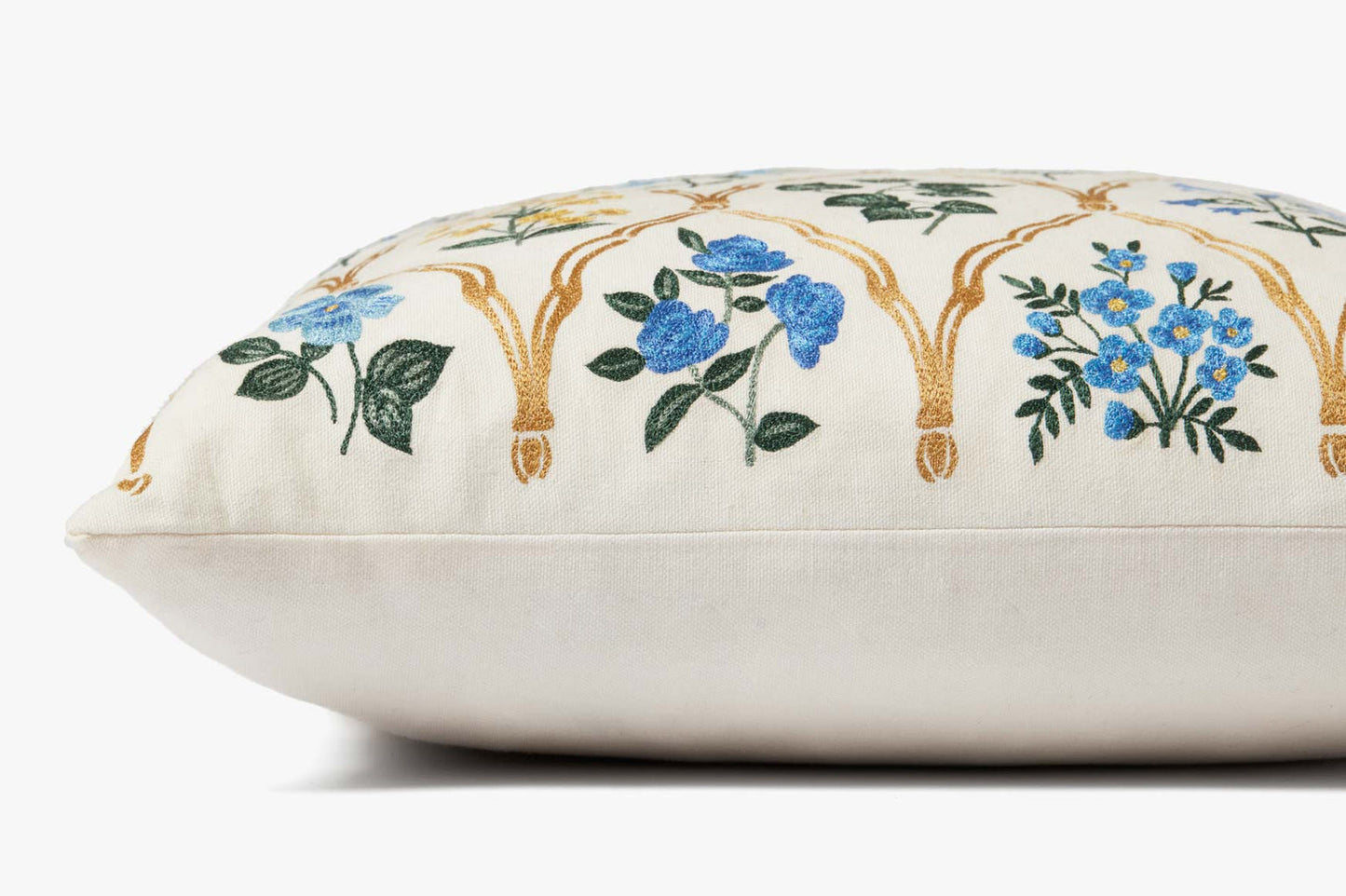 Rifle Paper Co x Loloi Hawthorne Pillow - Cream (Set of 2)