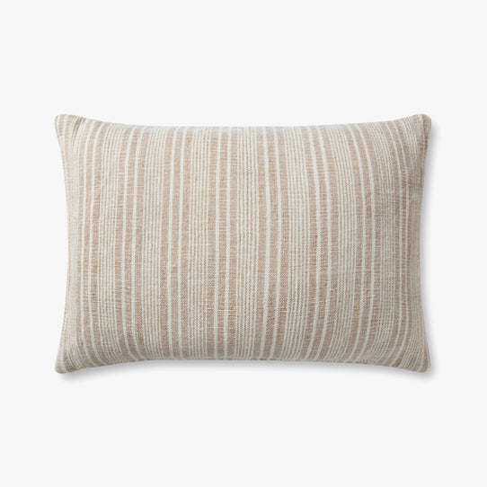 Magnolia Home x Loloi Elaine Pillow - Cream Beige (Set of 2)