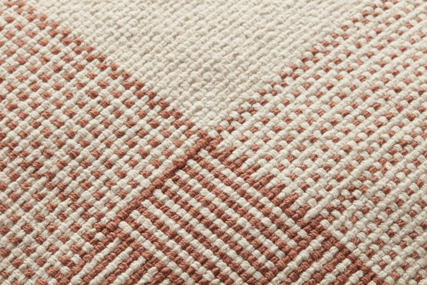 Magnolia Home x Loloi Wells Pillow - Cream Terracotta (Set of 2)