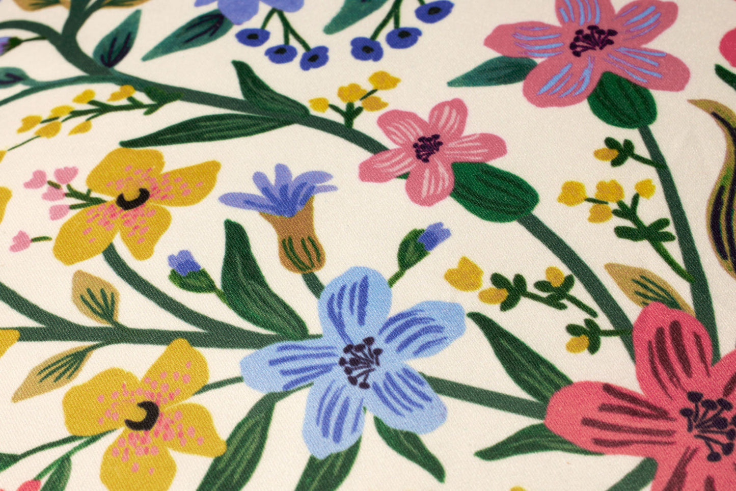 Rifle Paper Co x Loloi Floral Medallion Pillow - Cream (Set of 2)