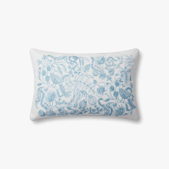 Rifle Paper Co x Loloi Aviary Lumbar Pillow (Set of 2)