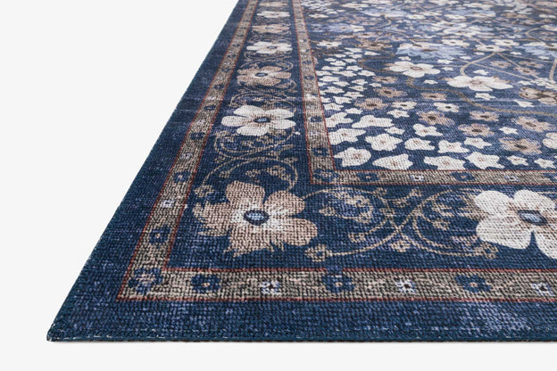 Rifle Paper Co x Loloi Palais Rug - Meadow Navy